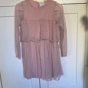 Zara Sparkling Pink Kids Dress